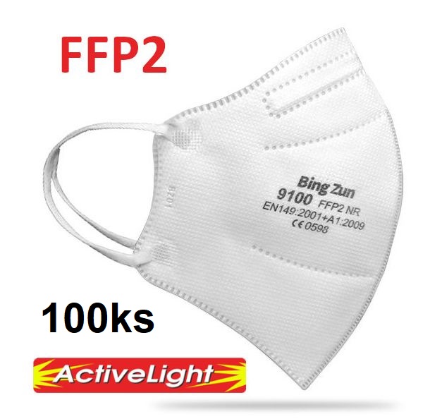 Respirátor FFP2 - 100ks